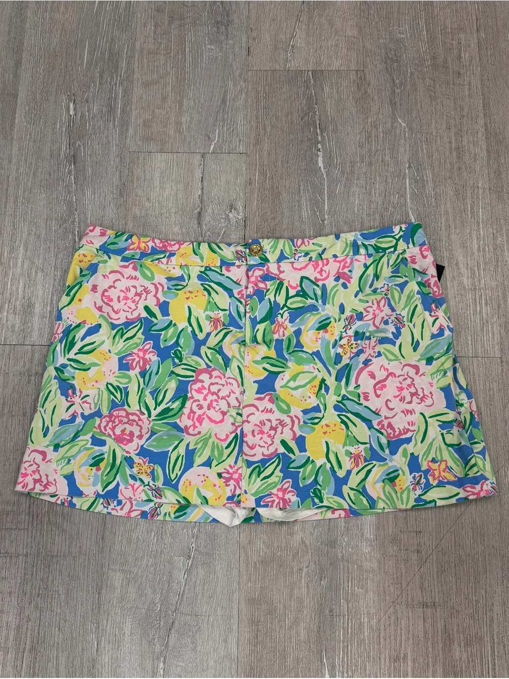 Lilly Pulitzer Multi-Color Floral Colette Skort - Size 16